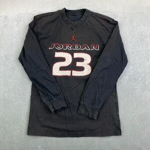 Nike Air Jordan 23 Long Sleeve T Shirt Black Jumpman Graphic Mens XL
